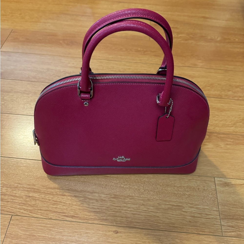 Coach Handbag Rose/ Dark Magenta